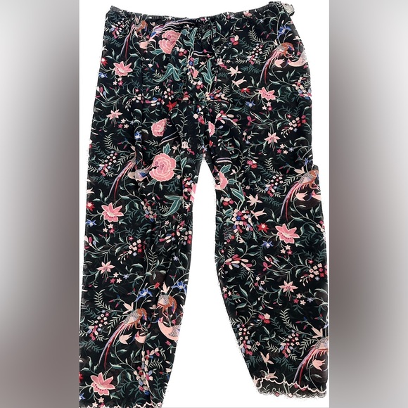 NWT Natori 3pc pajama set robe camisole pants luxurious floral XL Neiman Marcus - Picture 3 of 13